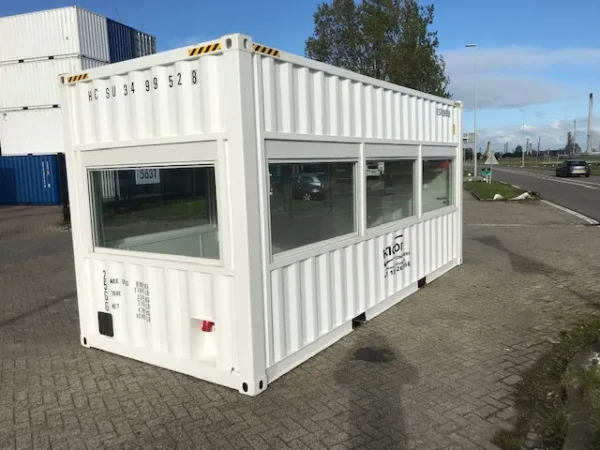 20ft High Cube Fixed Glazing Observation Container - Image 2