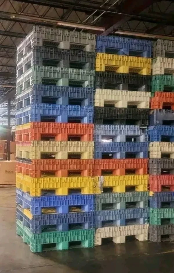 48x45x34 Gaylord Collapsible Bulk Shipping Pallet Containers Bins - Image 9