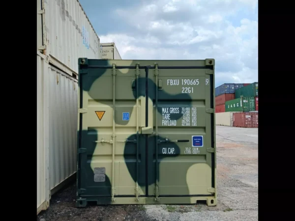 New One Trip 20′ Ft Camouflage Shipping Storage Dry Container Conex - Image 8