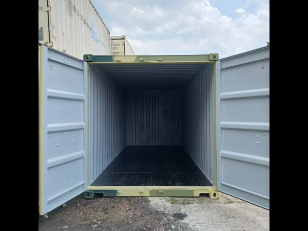 New One Trip 20′ Ft Camouflage Shipping Storage Dry Container Conex - Image 2