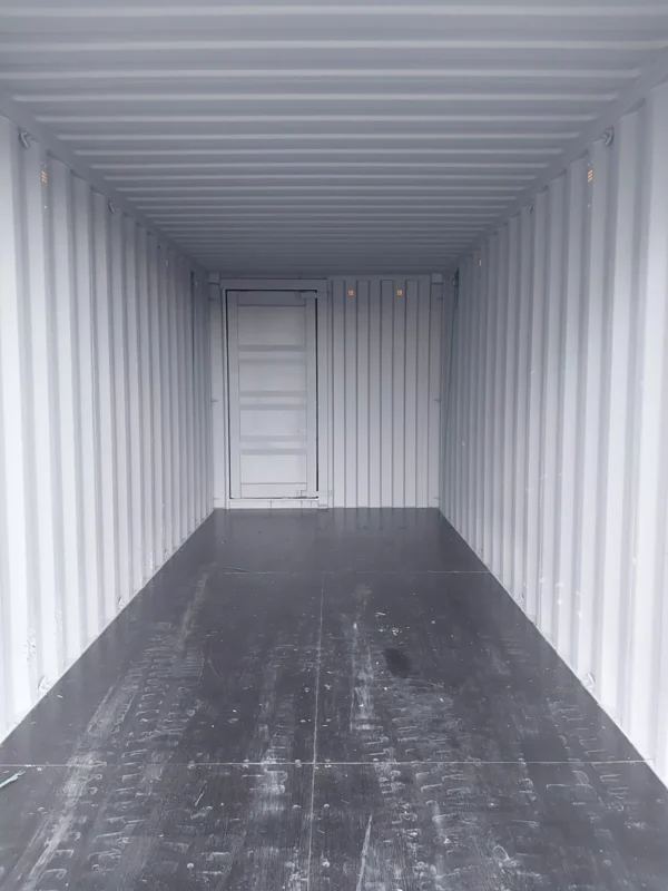 New One-trip 20′ Storage Container with Man Door. Tri Door. - Image 9
