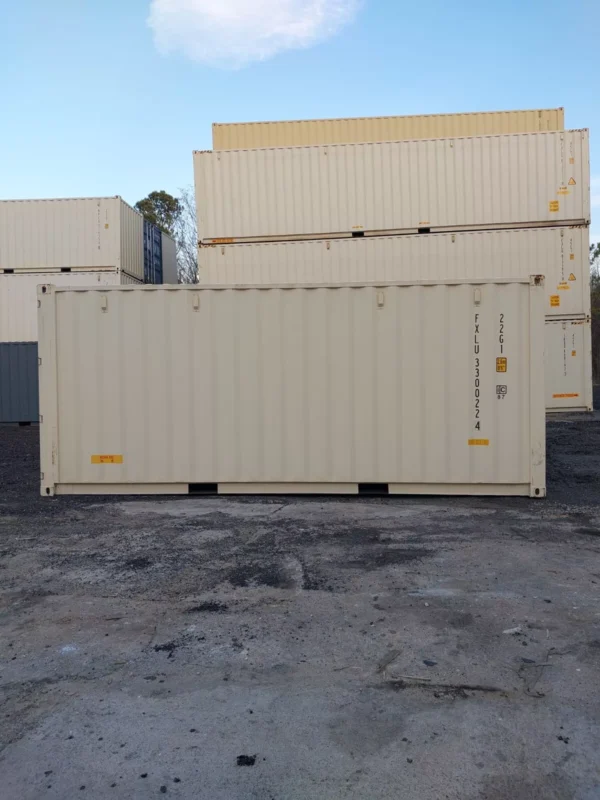 New One-trip 20′ Storage Container with Man Door. Tri Door. - Image 8